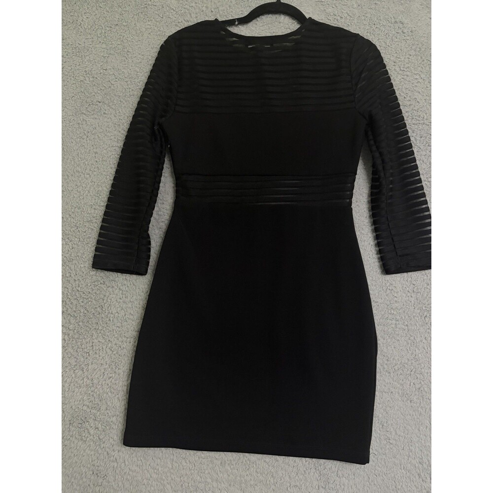 Lulu’s ‘Perfect Mesh Black Bodycon’ Dress Size Small - Picture 9 of 11